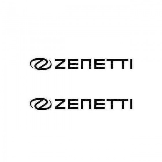 Zenetti Wheels A Decal Sticker