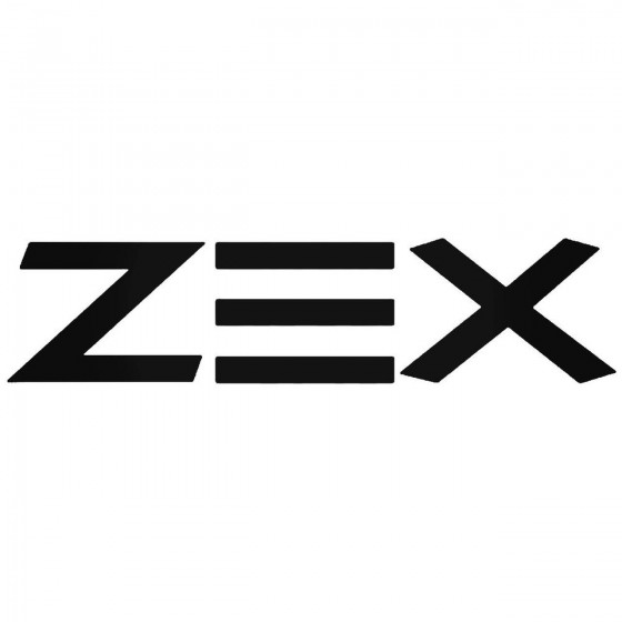 Zex 3 Vinyl Decal Sticker