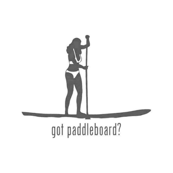 Buy Got Paddleboard Women Sticker Online