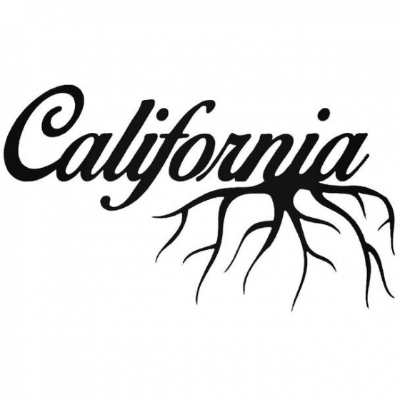 California Roots Sticker