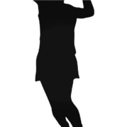 Women's Tennis Player Stickers – Court Sport Decals (2-Pack)