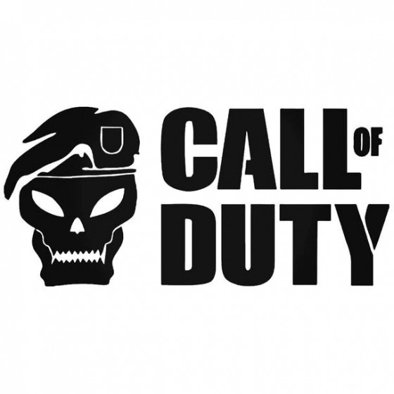 Call Of Duty Decal Sticker