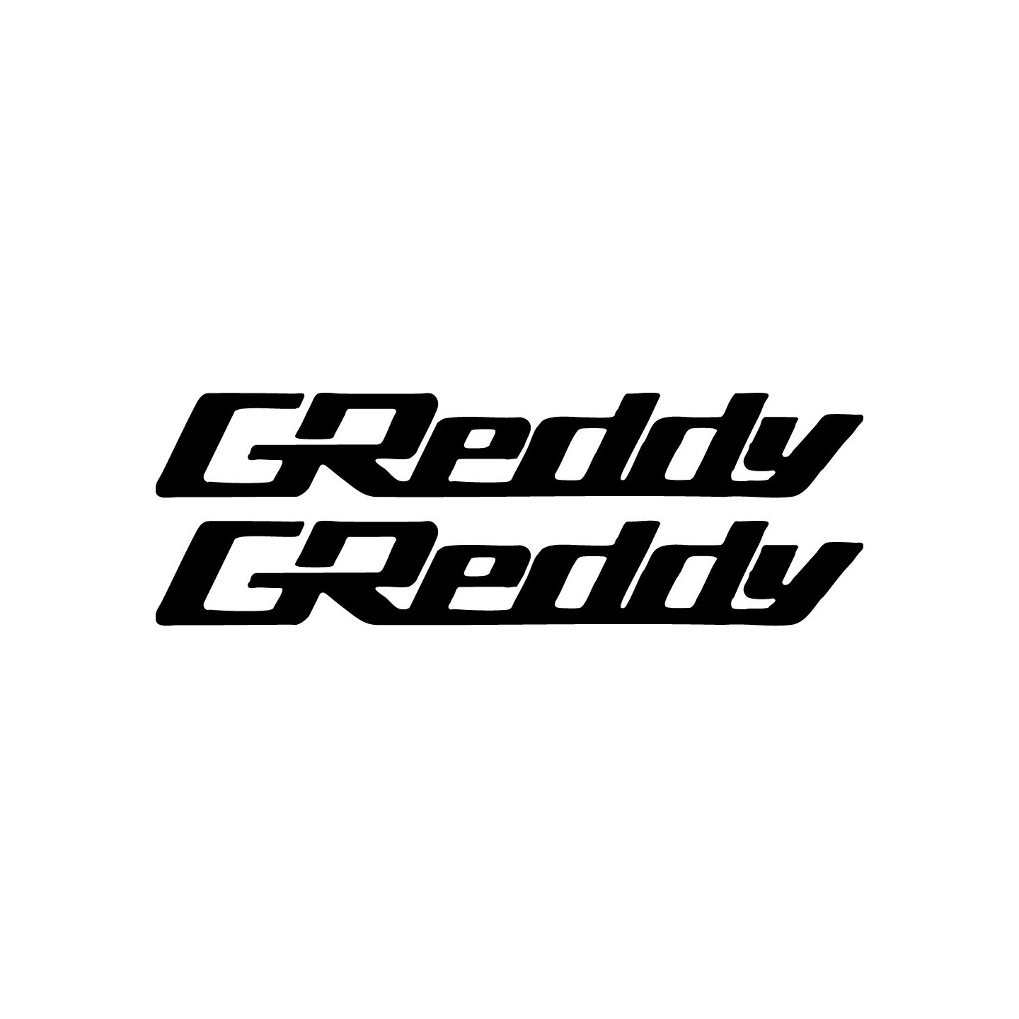 G Reddy Sticker Design GReddy Stickers – JDM Drift Turbo Tuning Performance Decals (2-Pack)