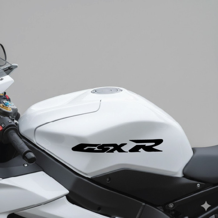 Suzuki GSX-R Stickers – GSXR 600 750 1000 Sportbike Vinyl Decals (2-Pack)
