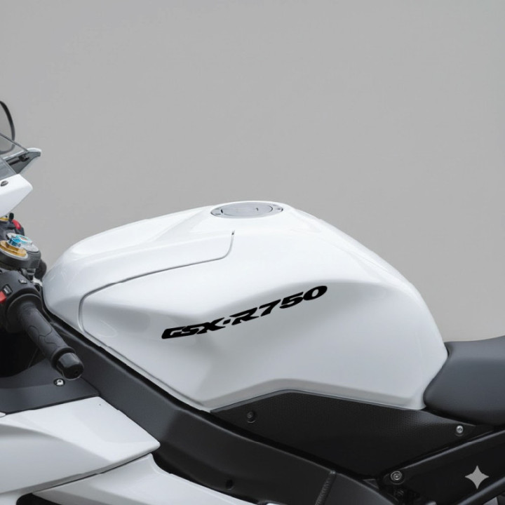 Suzuki GSX-R750 Stickers – Supersport Fairing Decals (2-Pack)
