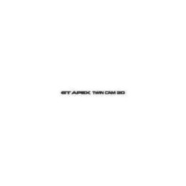 Buy Gt Apex Twin Cam Decal Sticker Online