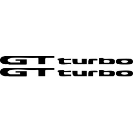 GT Turbo Stickers – Renault 5 GT Turbo Forced Induction Decals (2-Pack)