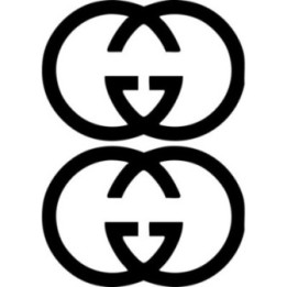 Gucci GG Logo Stickers – Interlocking G Decals (2-Pack)