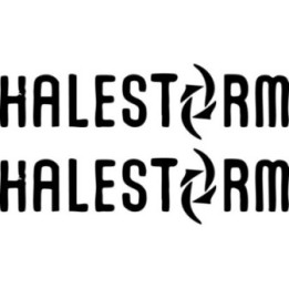 Halestorm Stickers – Lzzy Hale Hard Rock Decals (2-Pack)