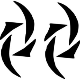 Halestorm Logo Stickers – Rock Band Symbol Decals (2-Pack)