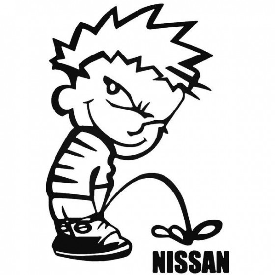 Calvin Pisses Nissan...