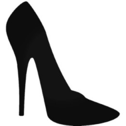 High Heel Stiletto Stickers – Fashion Pump Decals (2-Pack)