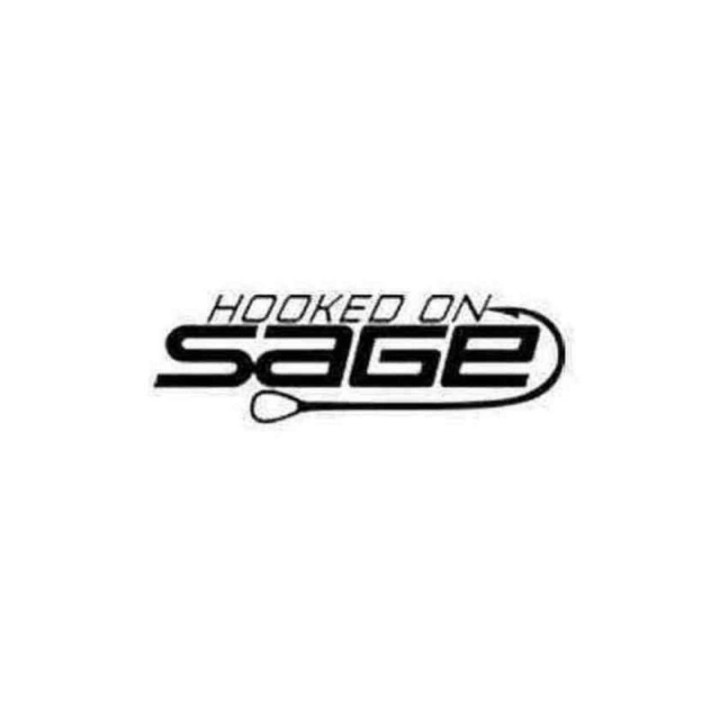 Buy Hooked On Sage Fishing Die Cut Decal Sticker Online