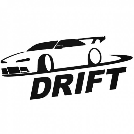 Car Drift Decal Sticker