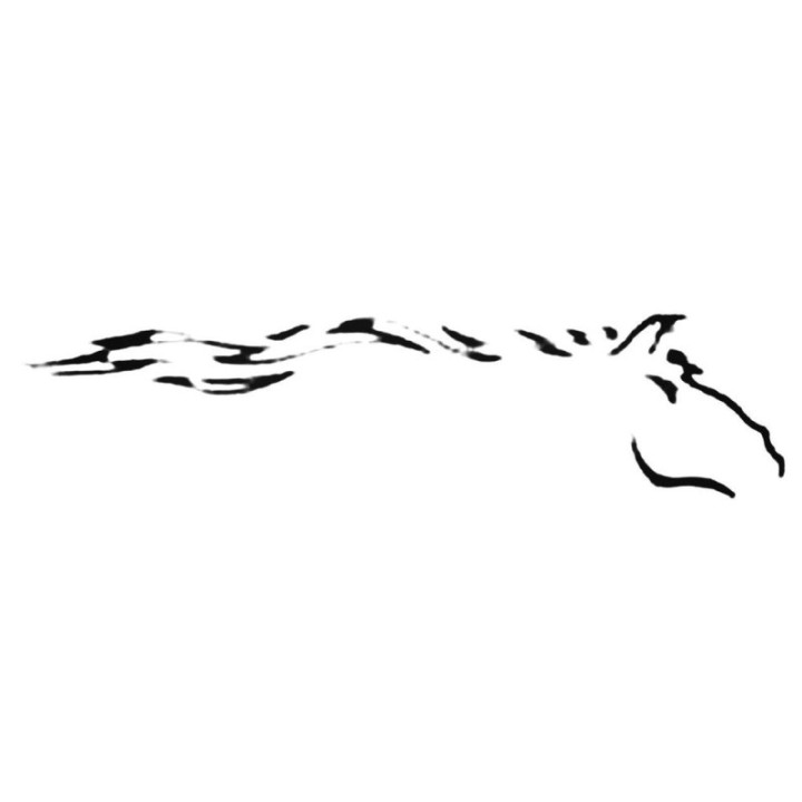 Buy Horse 4 Flaming Animal Die Cut Decal Sticker Online