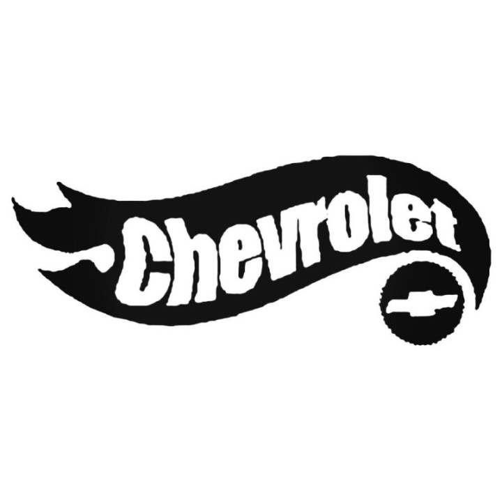 Buy Hot Wheels Chevrolet V1 Chevy Decal Sticker Online