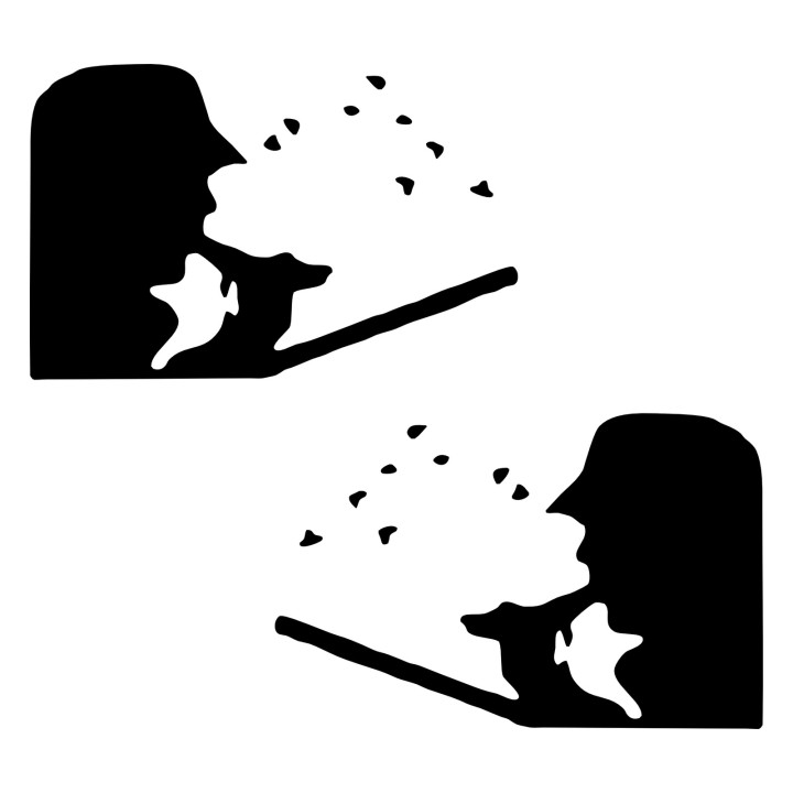 Hunter Shotgun Silhouette Stickers – Flat Cap Shooter