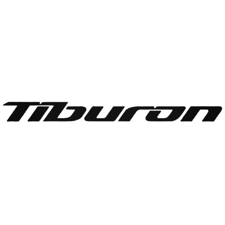 Buy Hyundai Tiburon Decal Sticker Online