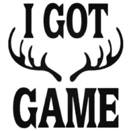 Buy I Got Game Rack Decal Sticker Online