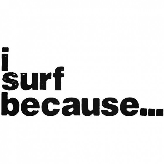 Billabong I Surf Because...