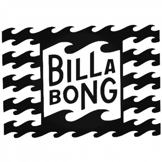 Buy Billabong Multi Surfing Decal Sticker Online