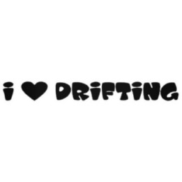 Buy I Love Drifting Jdm Decal Sticker Online