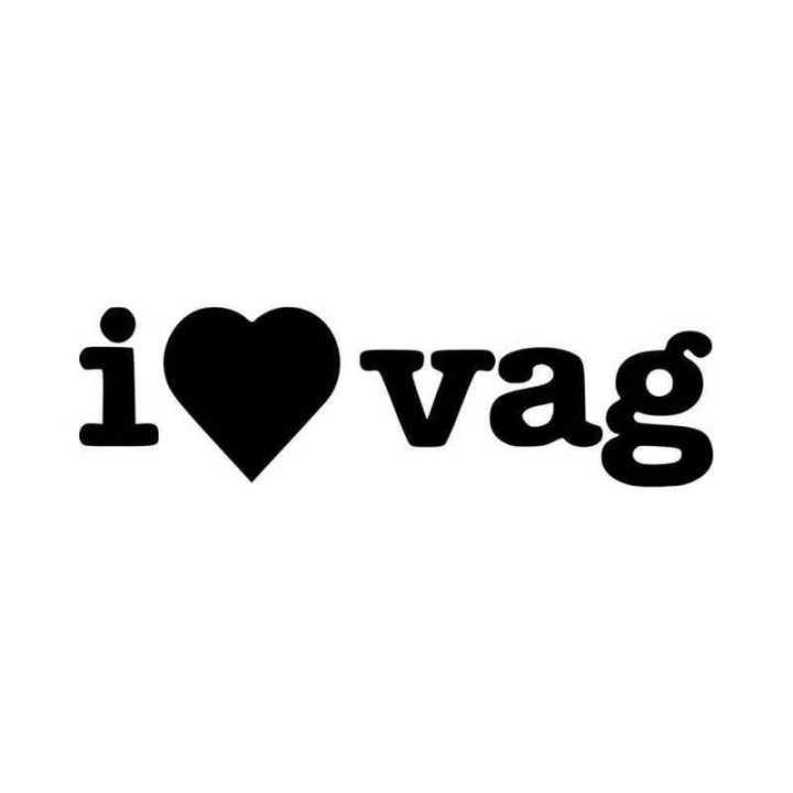 Buy I Love Vag Jdm Vinyl Decal Sticker Online