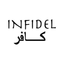 Infidel Arabic Script Stickers – Military Decals (2-Pack)