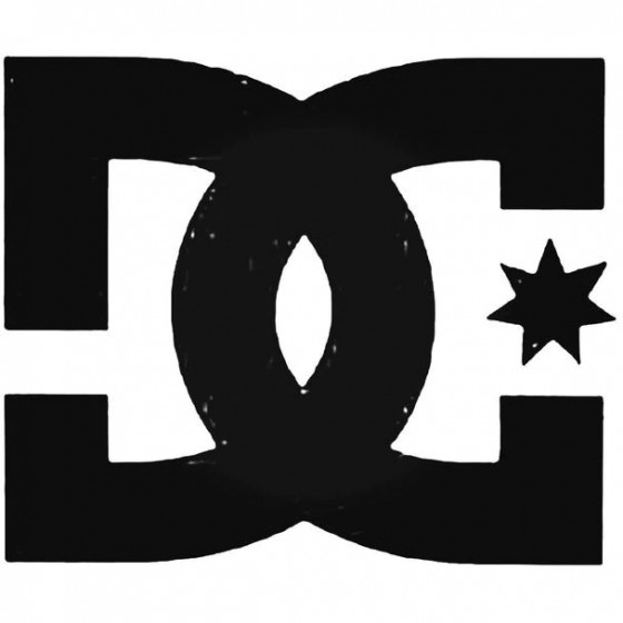 Dc Shoes Surfing Decal Sticker