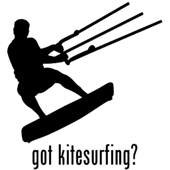 Got Kitesurfing Decal...