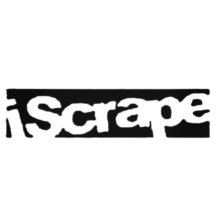 Buy Iscrape Decal Sticker Online