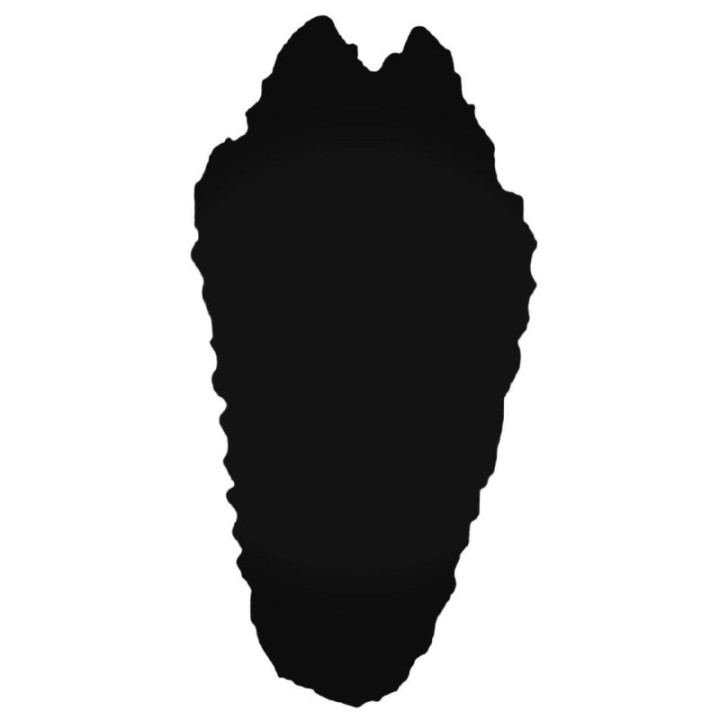 Buy Jack Rabbit Paw Print Foot Track Decal Sticker Online