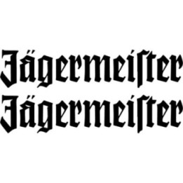 Jägermeister Stickers – Drinks Decals (2-Pack)