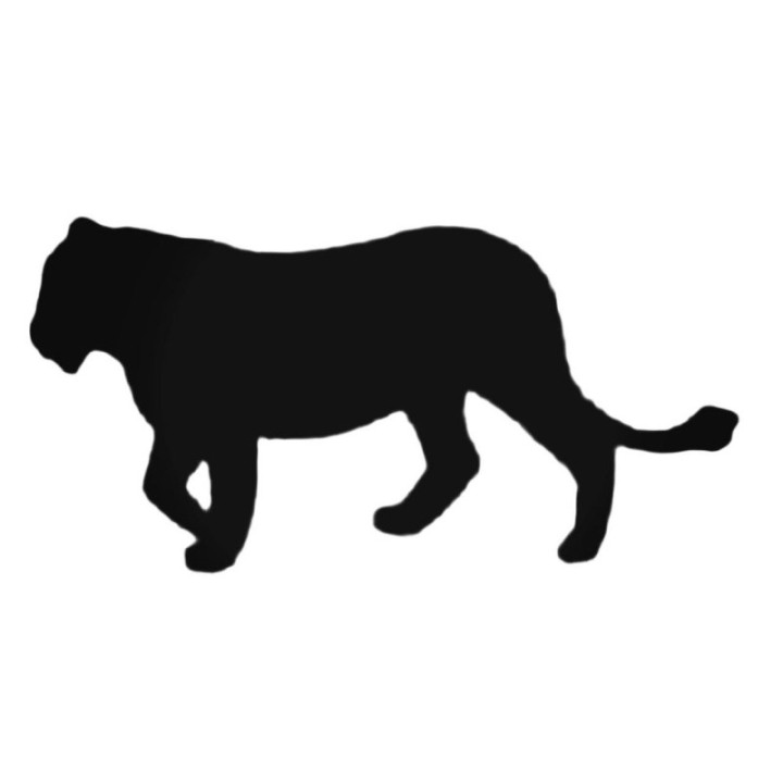 Buy Jaguar Silhouette Decal Sticker Online