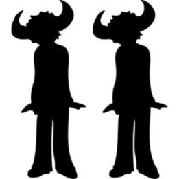Jamiroquai Stickers – Buffalo Man Logo Decals (2-Pack)