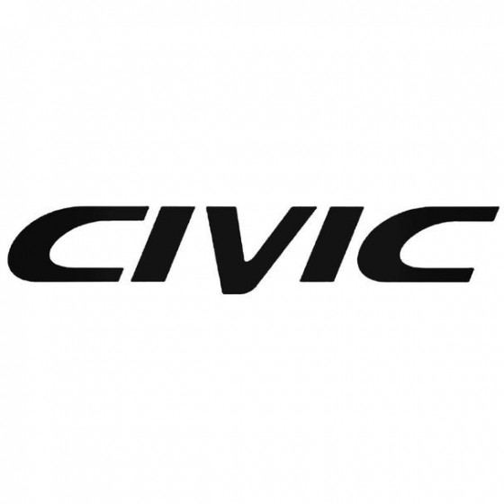 Civic Sticker