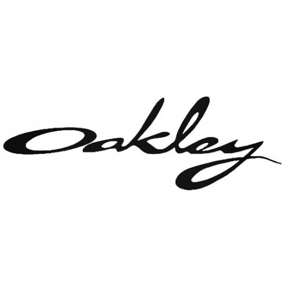 Oakley Script Surfing Decal...