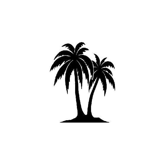 Palm Trees Die Cut Vinyl...