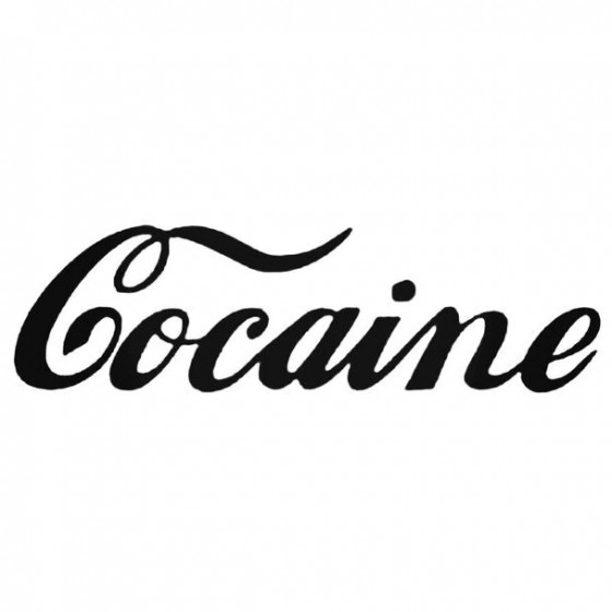 Cocaine 2 Decal Sticker