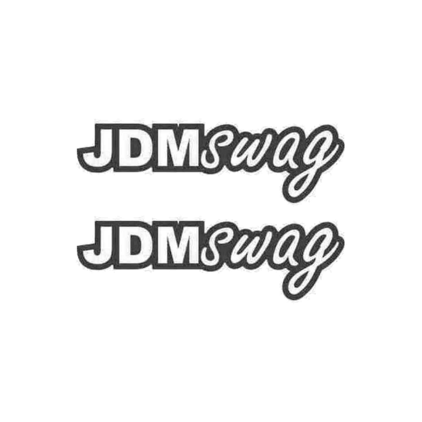 JDM Swag Stickers – Import Car Culture Decals (2-Pack)