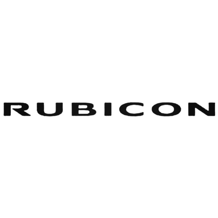 Buy Jeep Rubicon Logo Decal Sticker Online