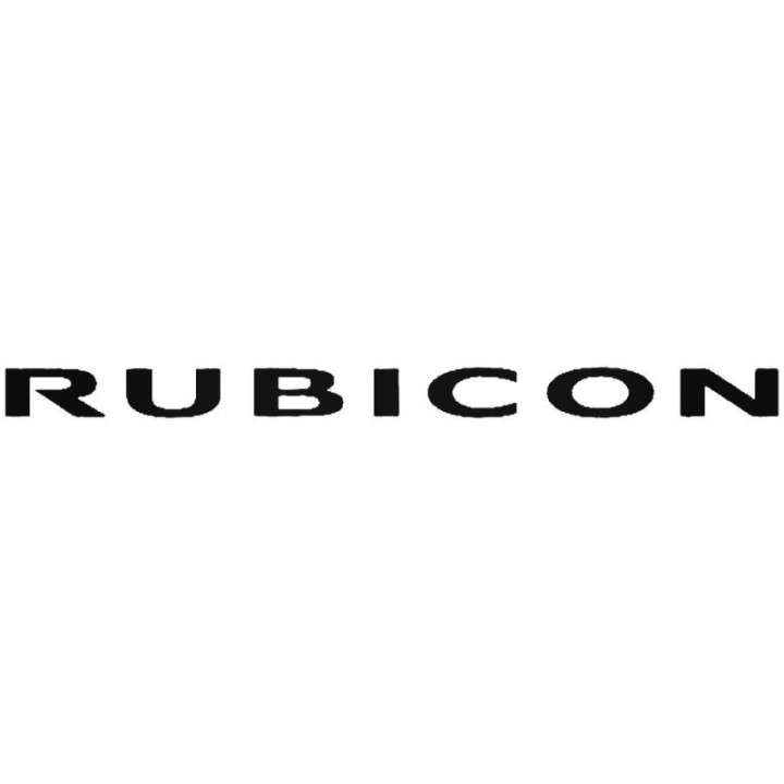Buy Jeep Rubicon Logo Vinyl Decal Sticker Online