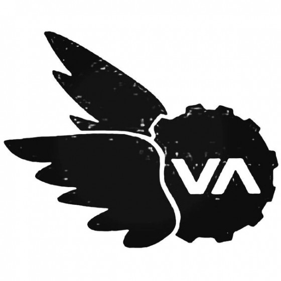 Rvca Sparrows Surfing Decal...