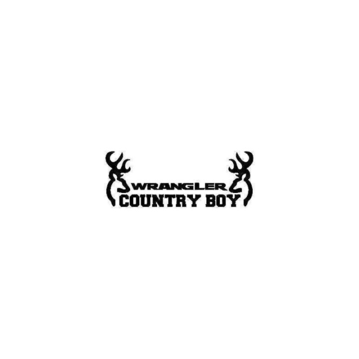 Buy Jeep Wrangler Country Boy Vinyl Decal Sticker Online