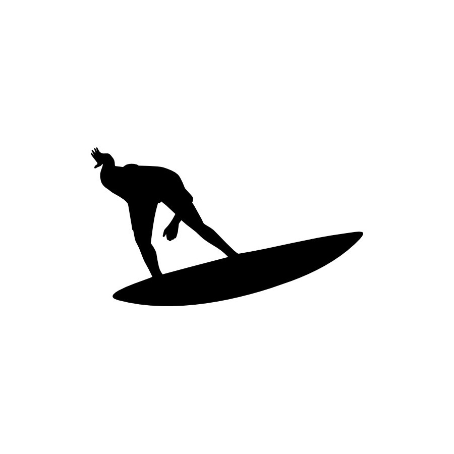 Buy Surf Boarder Sticker Vinyl Decal Online