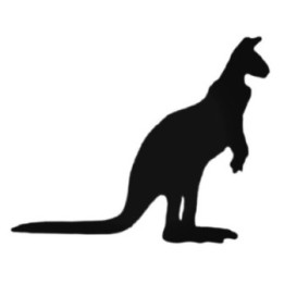Buy Kangaroo Silhouette Decal Sticker Online