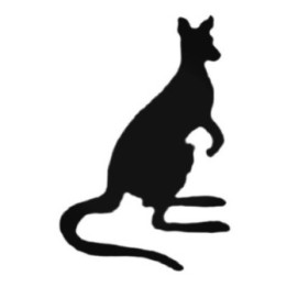 Buy Kangaroo With Baby In Pouch Decal Sticker Online