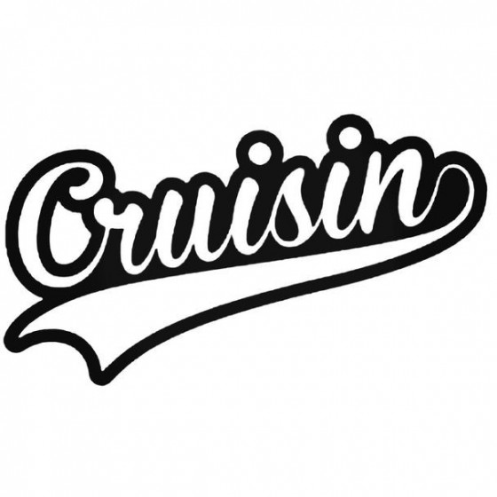 Cruisin Decal Sticker