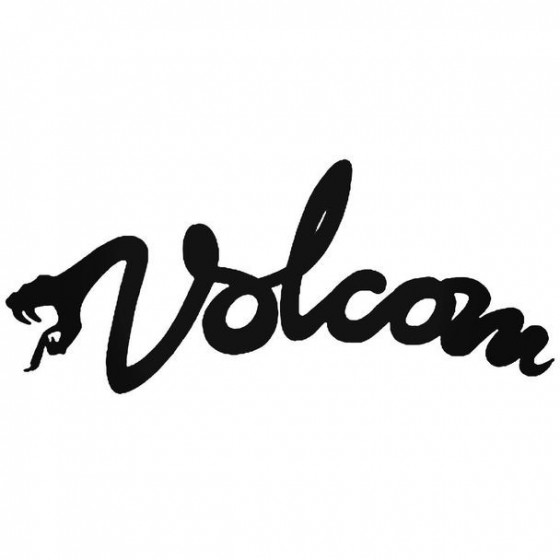 Volcom Snake Surfing Decal...