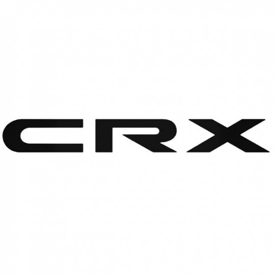 Crx Decal Sticker